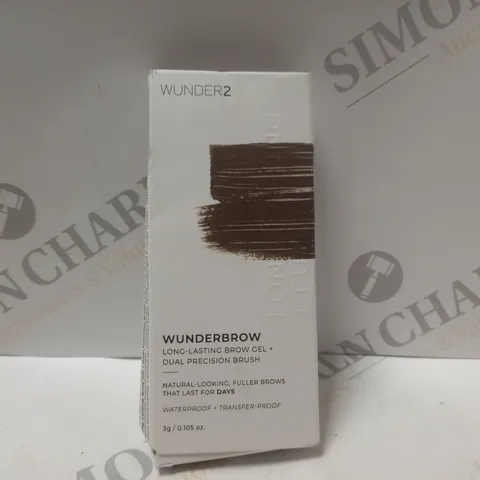 WUNDER2 WUNDERBROW LONG-LASTING BROW GEL #BLACK/BROWN