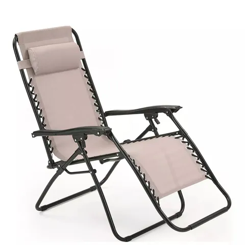 LUXURY RELAXER CHAIR IN NATURAL - COLLECTION ONLY