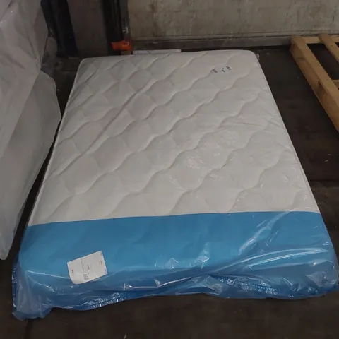QUALITY BAGGED DOUBLE 135cm AIRSPRUNG MEMORY FOAM COMFORT MATTRESS