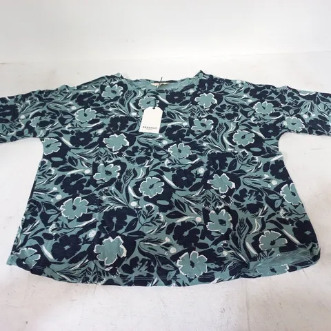 SEASALT TREMAYNE QUAY TOP – SUMMER SHADOWS SARDINE, UK 16