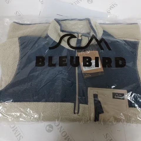 BLEU BIRD POLAR FLEECE - SMALL 