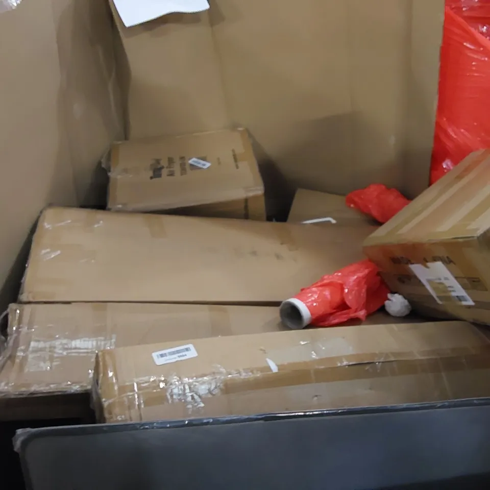 PALLET TO CONTAIN ASSORTED HOUSEHOLD PRODUCTS. INCLUDES AIR FRYERS, BLAMELESS PURIFIER AND HEATER FANS, FISHING CHAIR ETC 