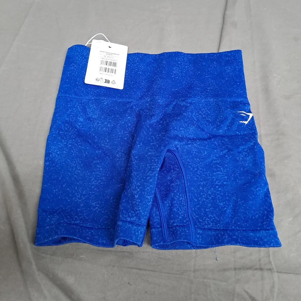 GYMSHARK ADAPT FLECK SEAMLESS SHORTS - XS