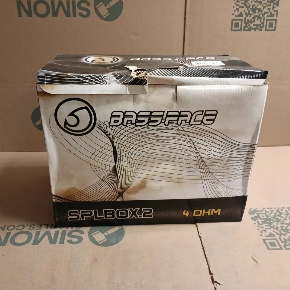 BOX OF 4 x BASS FACE SPLBOX.2 MARINE BOX SPEAKER SYSTEM 3 WAY WEATHERPOOF