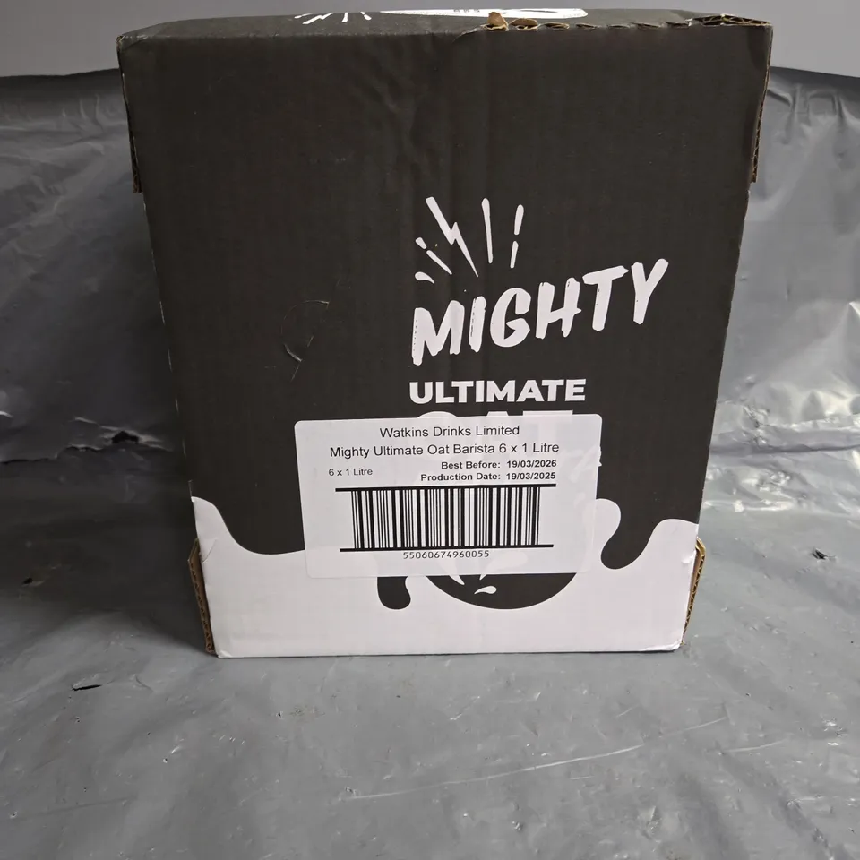 MIGHTY ULTIMATE OAT BARISTA DRINK 6X1L - COLLECTION ONLY