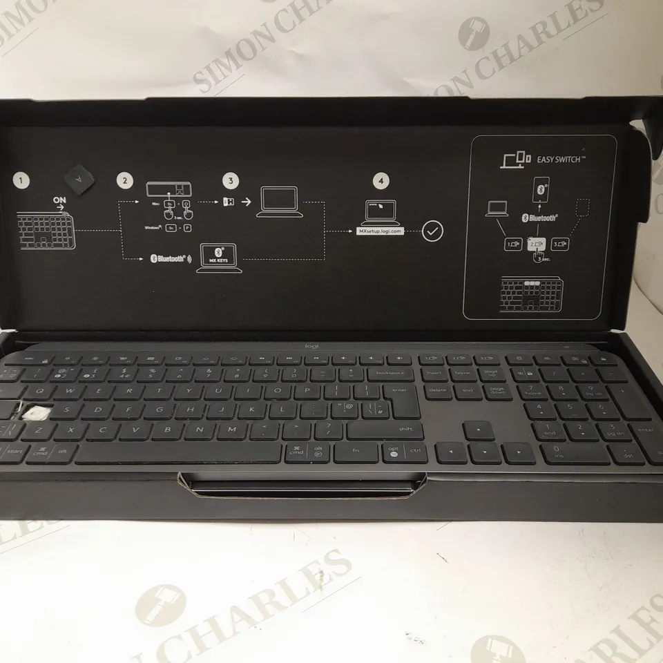 LOGITECH MX KEYS ADVANCED WIRELESS ILLUMINATED KEYBOARD