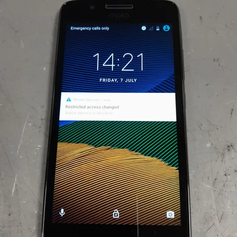 MOTOROLA MOTO G5 SMARTPHONE