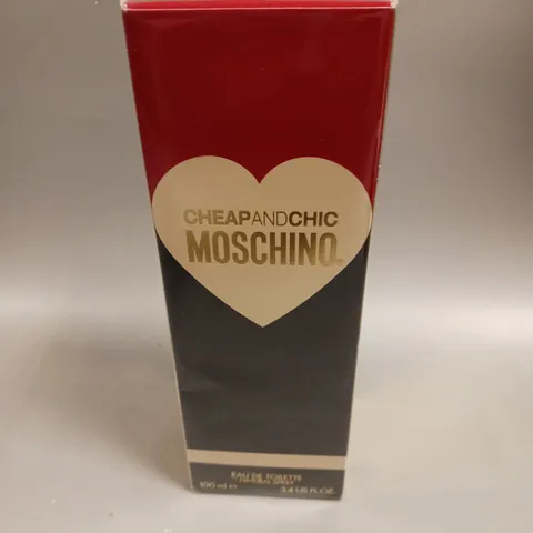 BOXED AND SEALED CHEAPANDCHIC MOSCHINO 100ML