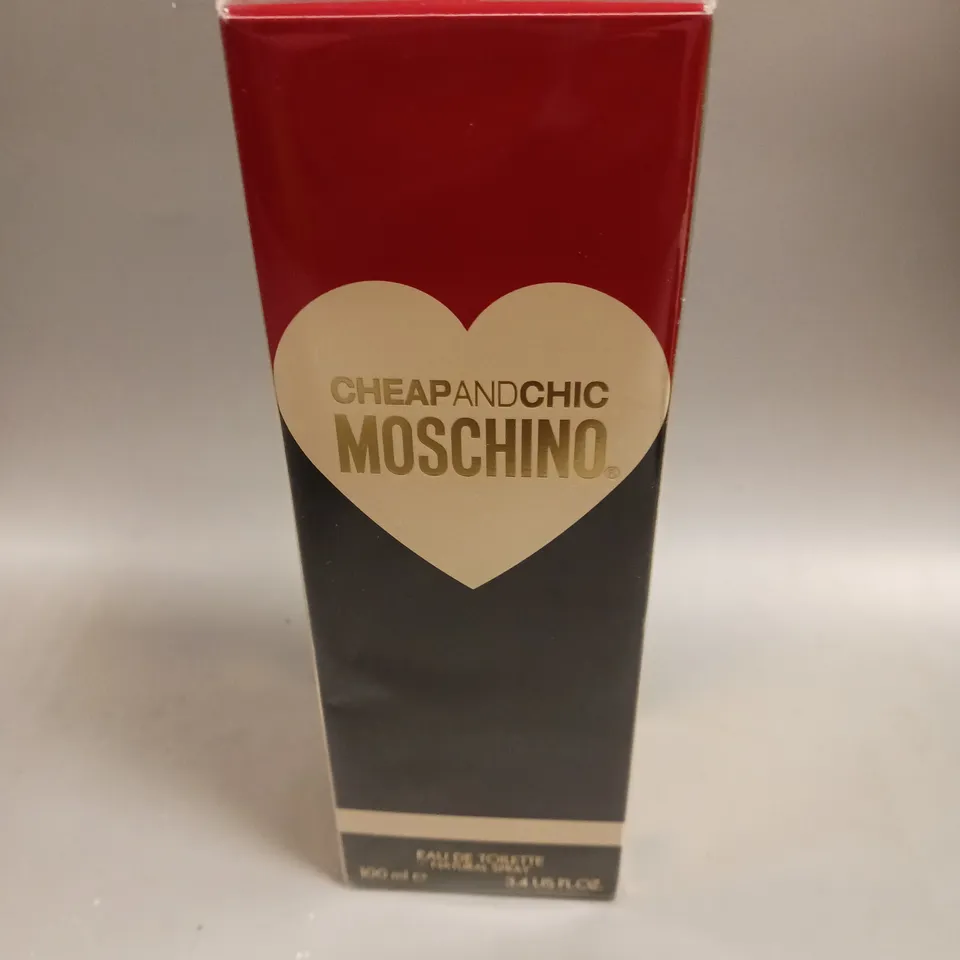 BOXED AND SEALED CHEAPANDCHIC MOSCHINO 100ML 