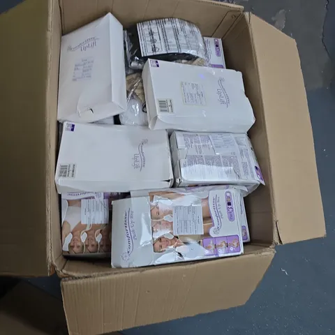 BOX OF APPROXIMATELY 12 COMFORTISSE IRTEMS INCLUDING PUSH UP BRAS AND UP LIFT 