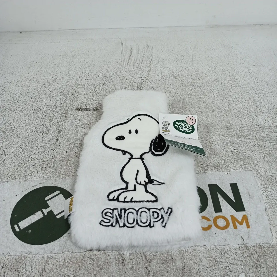 SNOOPY HOT WATER BOTTLE AND COVER SKINNYDIP
