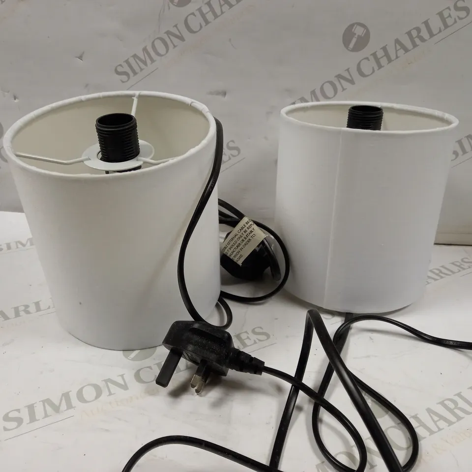 JOHN LEWIS LUCY TOUCH LAMP SET OF 2