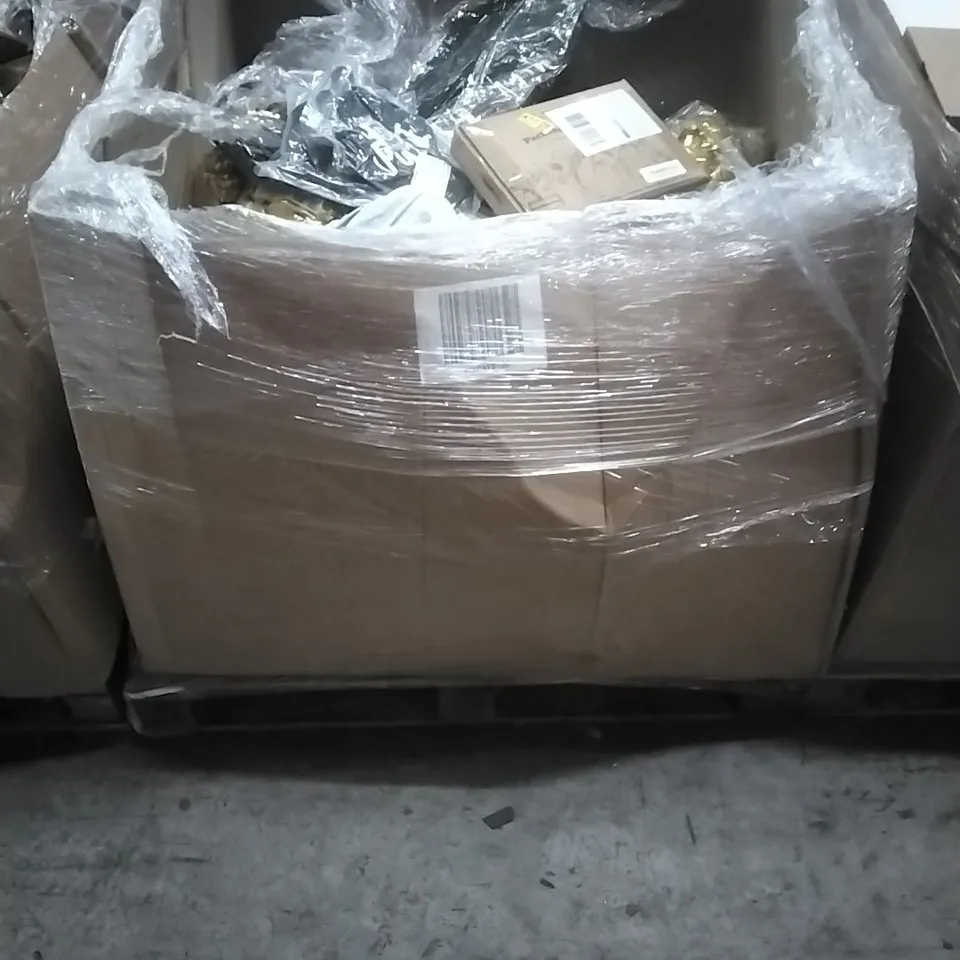 PALLET TO CONTAIN A LARGE QUANTITY OF; DECORATIONS, COSTUMES, HOME GOODS ETC