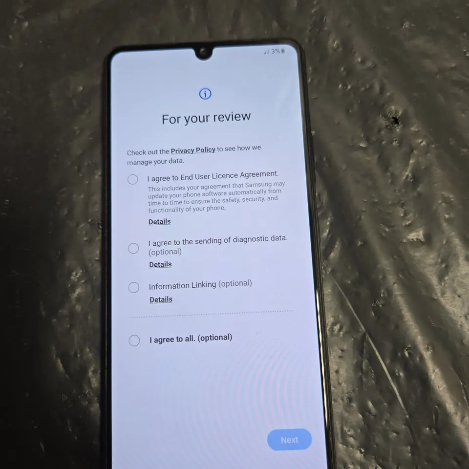 SAMSUNG GALAXY A42 5G SMARTPHONE – BLACK (BOXED)