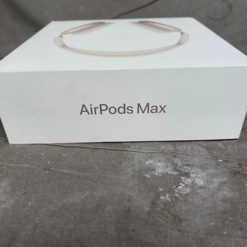 APPLE AIRPODS MAX STARLIGHT MODEL A3184 BOXED