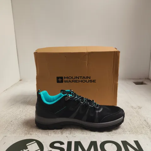 MOUNTAIN WAREHOUSE LOMOND WOMEN'S OUTDOOR WALKING SHOE – BLACK, UK 7 (US 9, EU 40)