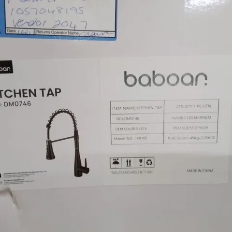 BOXED BABOAN KITCHEN TAP 