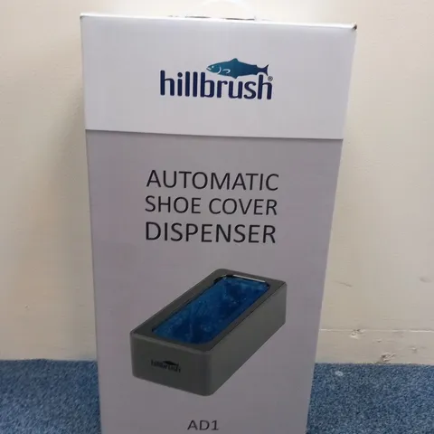 4 BRAND NEW HILLBRUSH AUTOMATIC SHOE COVER DISPENSERS AD1