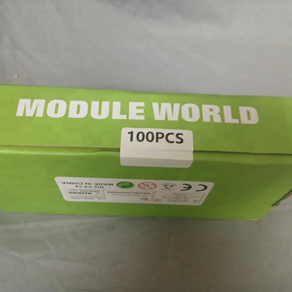 MODULE WORLD 100-PIECE CONSTRUCTION TOY SET – GREEN BOX