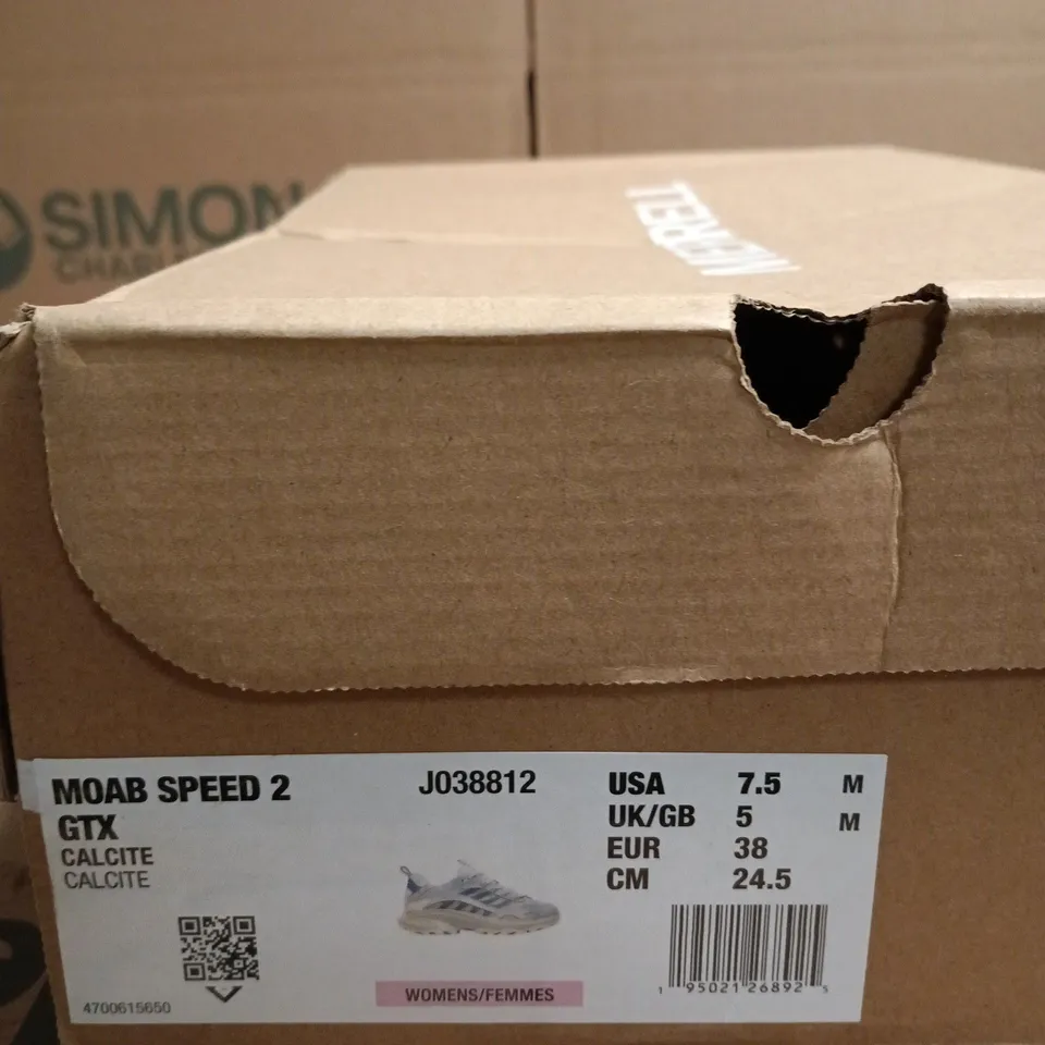 Merrell Moab Speed 2 GTX Women's Hiking Shoes – Calcite, UK 5 (US 7.5)