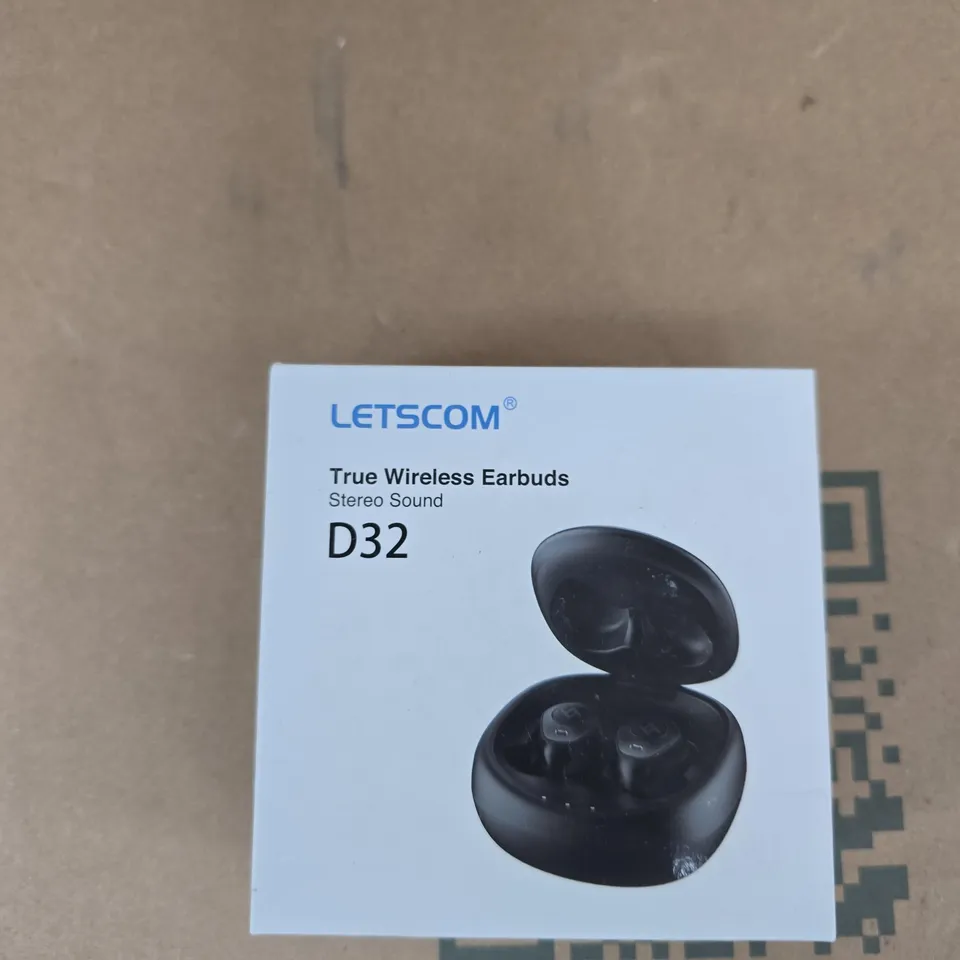 LETSCOM TRUE WIRELESS EARBUDS D32