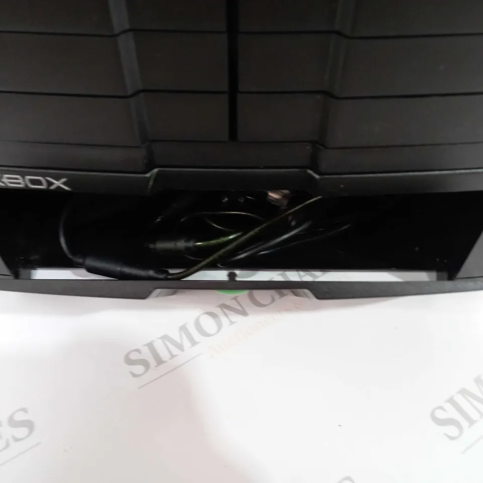 XBOX WITH GAMES AND TWO CONTROLLERS - GAMES INCLUDING COLIN MCRAE RALLY 3, GUN AND NEED FOR SPEED MOST WANTED