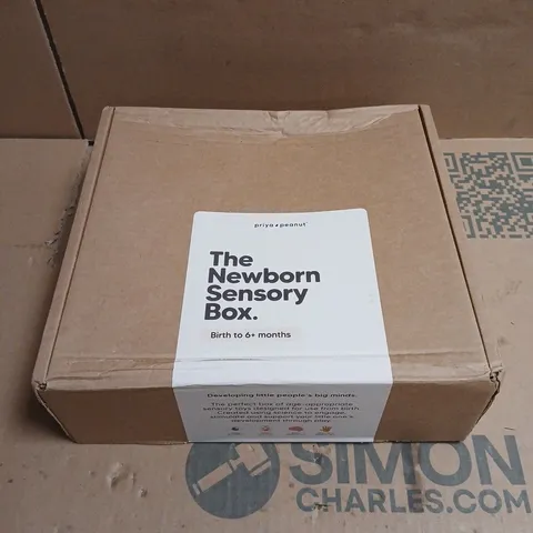 PRIYA PEANUT THE NEWBORN SENSORY BOX, BIRTH TO 6+ MONTHS BOXED