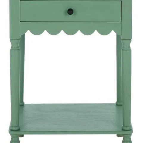 BOXED SAFAVIEH 1 DRAWER ACCENT TABLE (1 BOX)