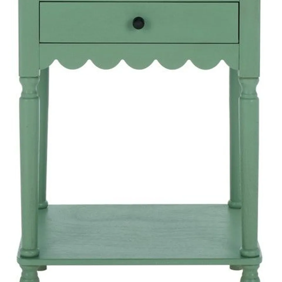 BOXED SAFAVIEH 1 DRAWER ACCENT TABLE (1 BOX)
