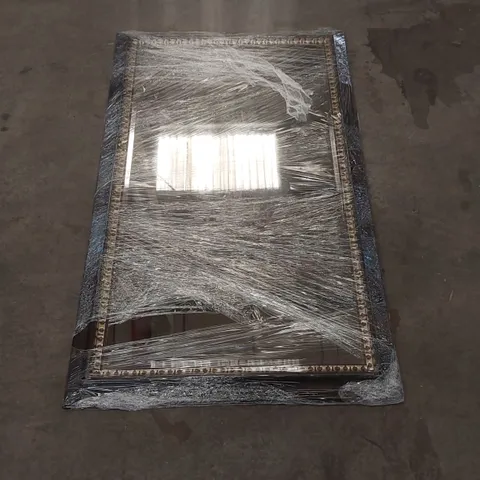 DESIGNER PATTERNED FRAME WALL MIRROR