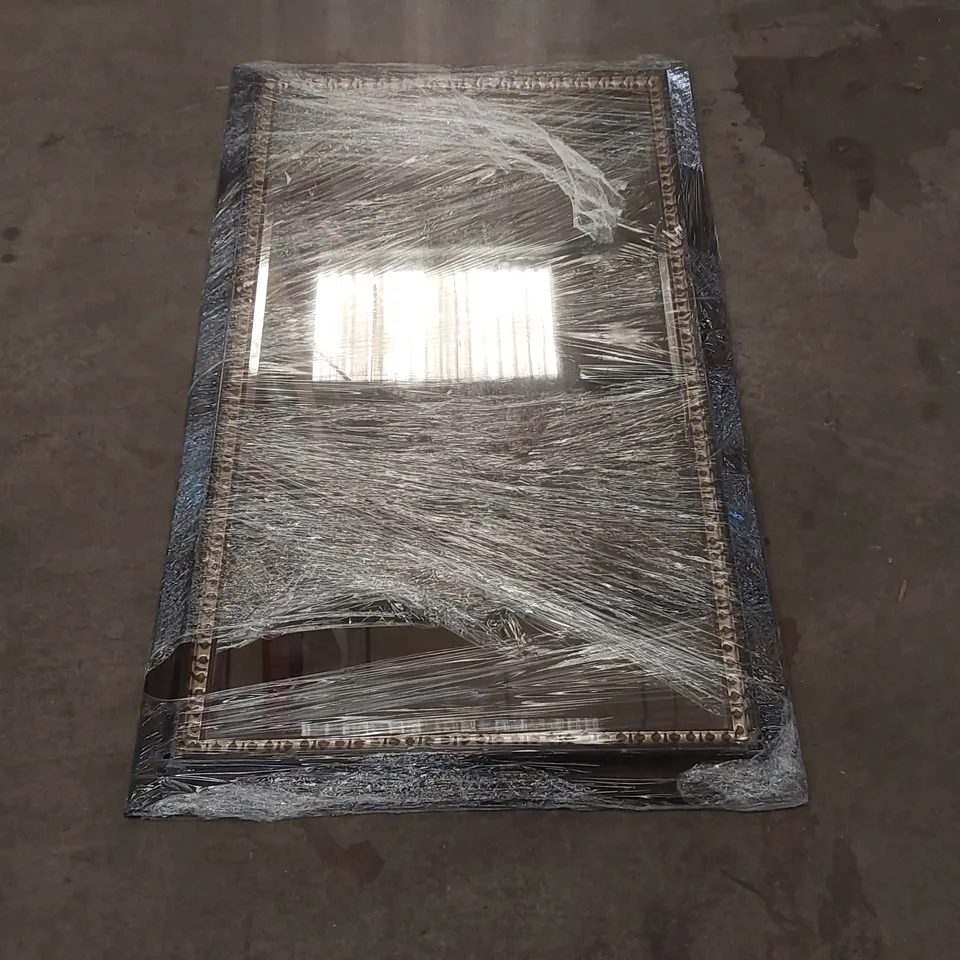 DESIGNER PATTERNED FRAME WALL MIRROR