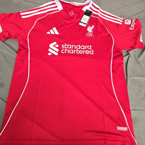 ADIDAS LIVERPOOL FC JERSEY – RED, XL SLIM FIT