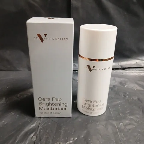 DR VANITA RATTAN CERA PEP BRIGHTENING MOISTURISER – FOR SKIN OF COLOUR - 100ML