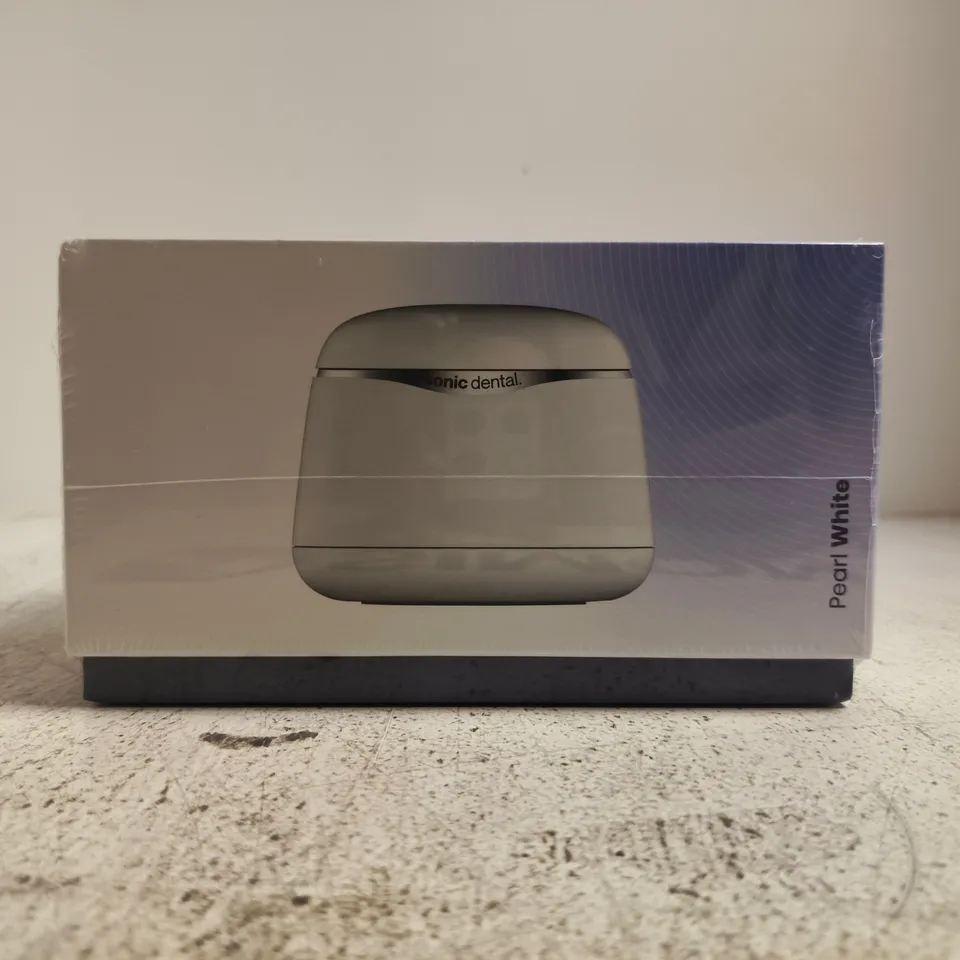 SONIC DENTAL PEARL WHITE DENTAL CARE DEVICE – BOXED