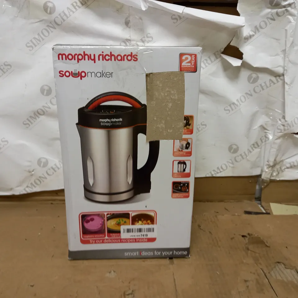 MORPHY RICHARDS SOUP MAKER 