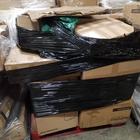 PALLET CONTAINING ASSORTED PRODUCTS INCLUDING CAT LITTER BOX, PEDAL BIN & HOME OFFICE CHAIR