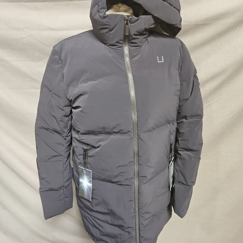 UBR TITAN DOWN PARKA IN BLACK SIZE M