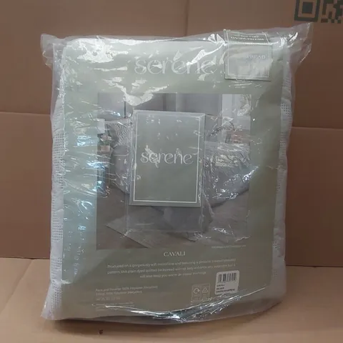 BAGGED SERENE 230 X 200CM BEDSPREAD
