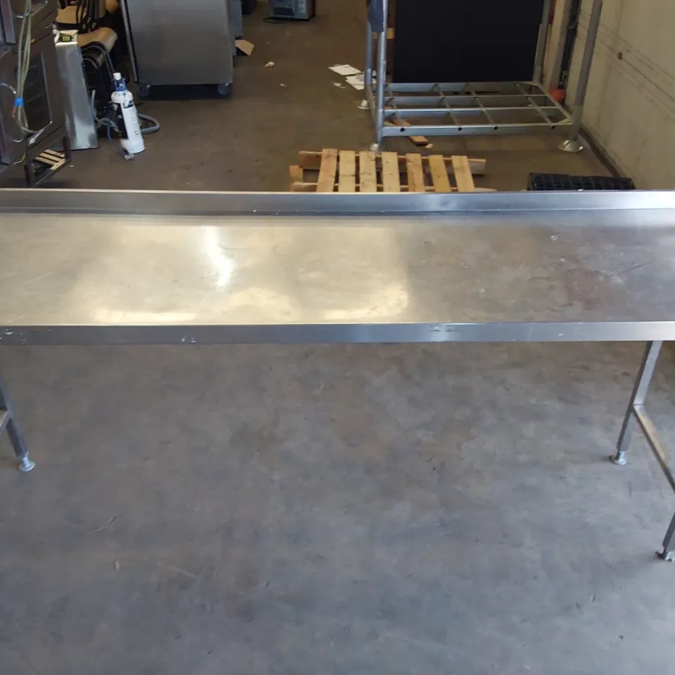 215CM L COMMERCIAL KITCHEN PREP BENCH