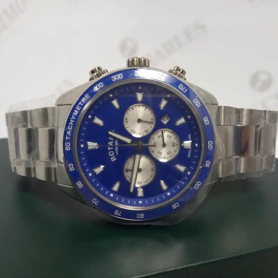 ROTARY HENLEY SILVER MENS WATCH RRP £315