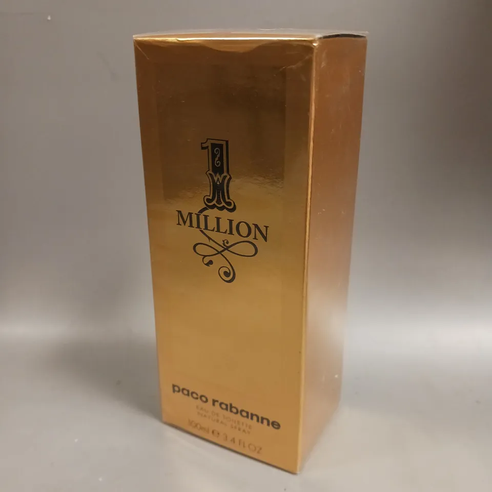 BOXED AND SEALED PACO RABANNE 1 MILLION EAU DE TOILETTE SPRAY 100ML