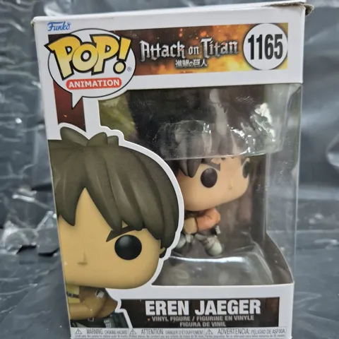 FUNKO POP ANIMATION - ATTACK ON TITAN (1165) - EREN JAEGER COLLECTIBLE VINYL FIGURE