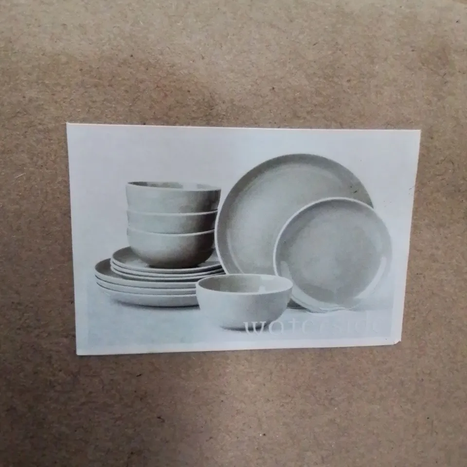 BOXED AMALIO 12 PIECE DINNERWARE SET, SERVICE FOR 4