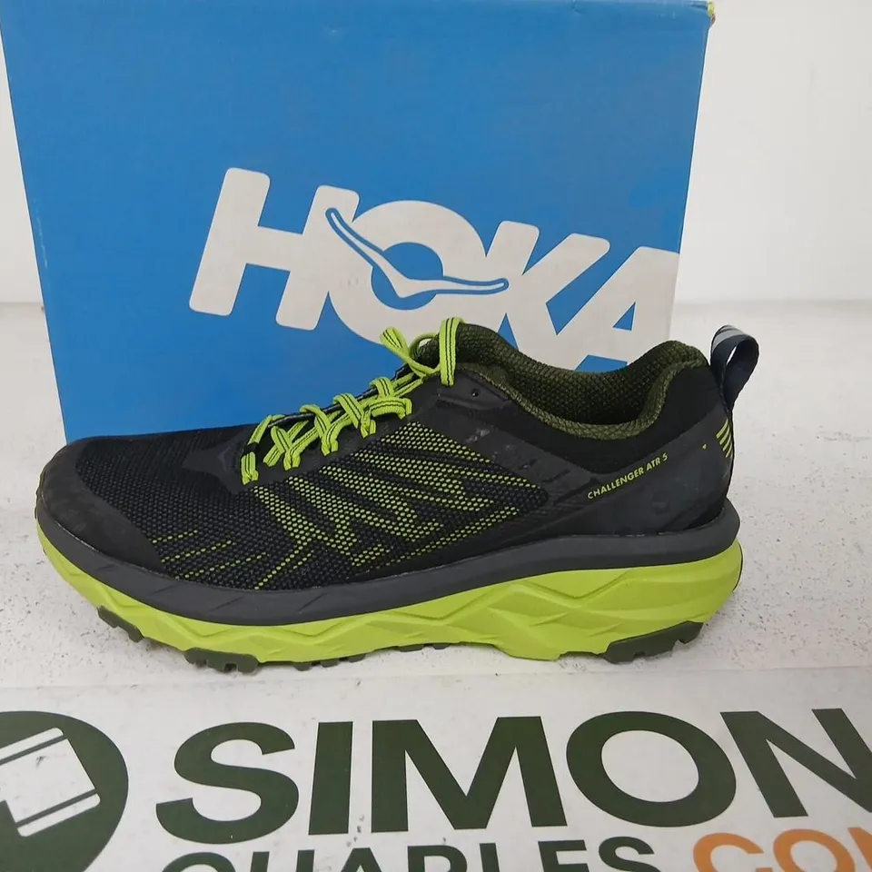 HOKA ONE ONE CHALLENGER ATR 5 MEN'S RUNNING SHOES EBONY/BLACK UK 11.5