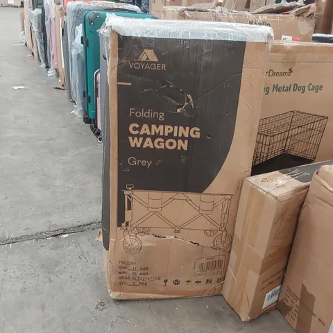 BOXED VOYAGER FOLDING CAMPING WAGON