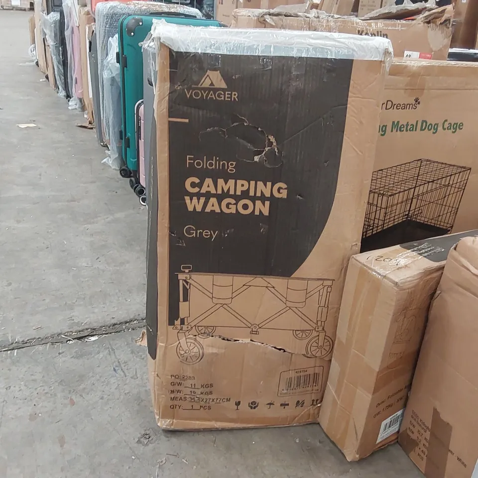 BOXED VOYAGER FOLDING CAMPING WAGON 