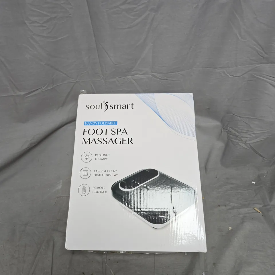 SOULSMART FOOT SPA MASSAGER – HANDY FOLDABLE (BOXED)