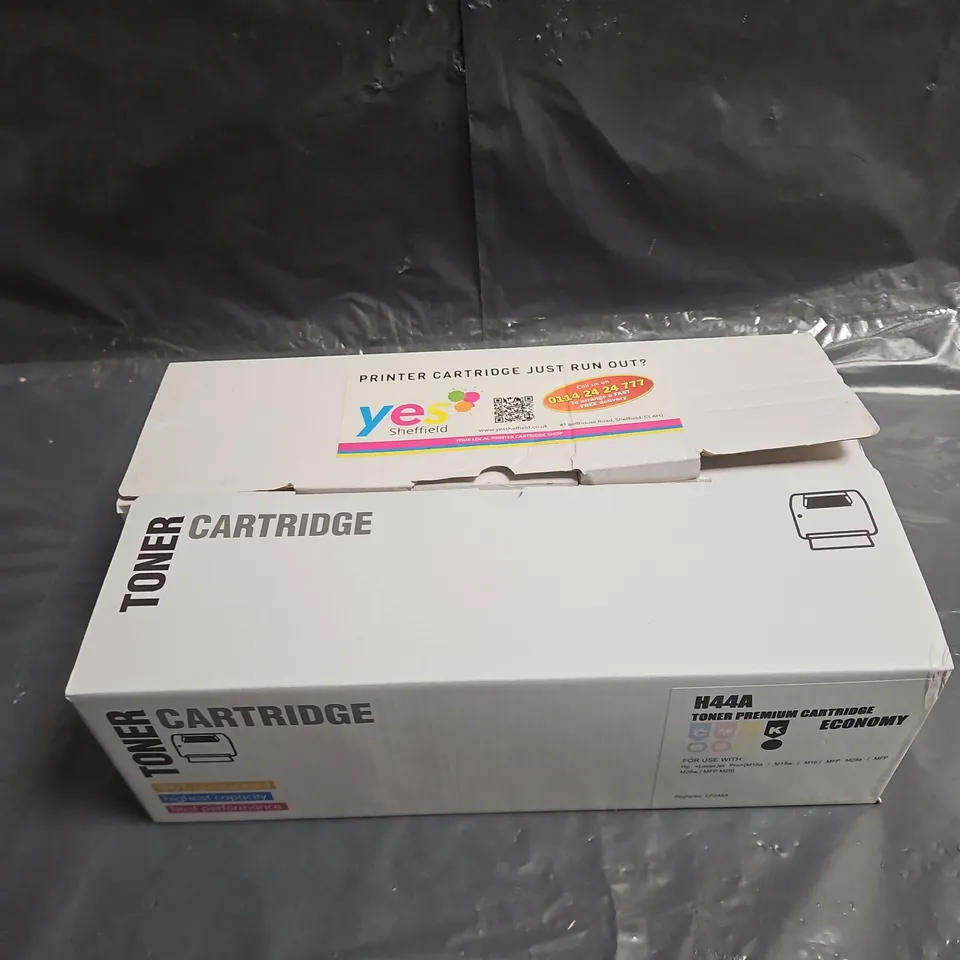 LOT OF 2 PRINTER TONER CARTRIDGES FOR USE IN HP LASERJET PRINTERS