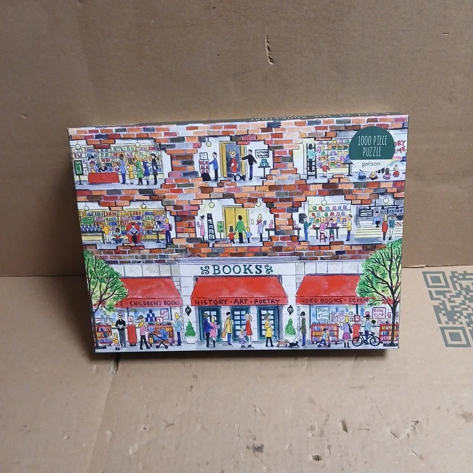 GALISON A DAY AT THE BOOKSTORE 1000-PIECE PUZZLE – MICHAEL STORRINGS