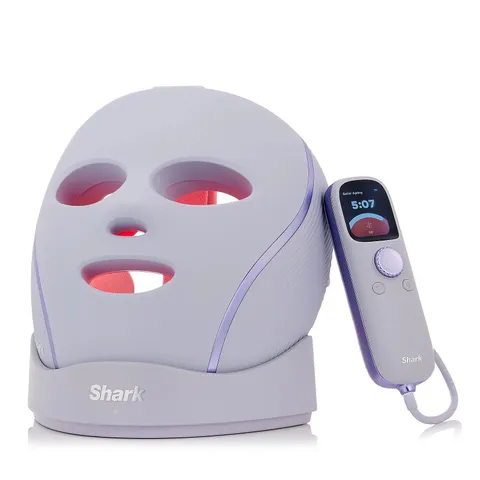 SHARK CRYOGLOW LED MASK WITH CHARGING STAND